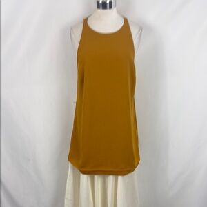 Theory Mustard Tank Top